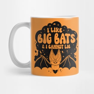 I Like Big Bats & I Cannot Lie // Funny Halloween Bat Rap Parody Mug